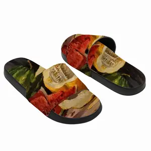 Men Juicy Sweet Tasty Still Life Slip On Slippers