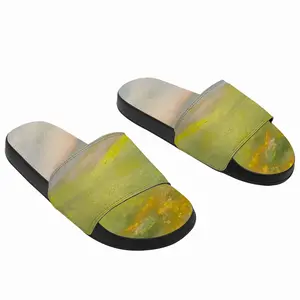 Men Flower Field Slip On Slippers