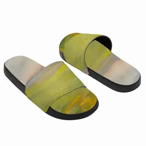 Men Flower Field Slip On Slippers