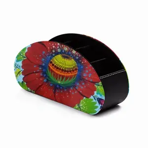 Flower Planet Office Storage Box (Leather)