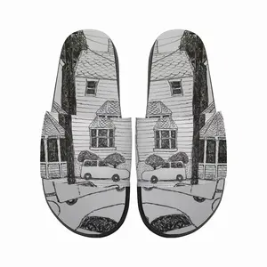 Men You Are Being Watched Slip On Slippers