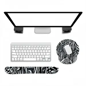 Webs Keyboard Mouse Pad (Wrist Rest)