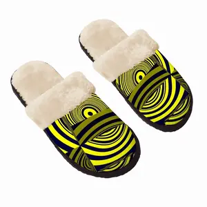 Men Abunai (Warning) Fuzzy Slippers