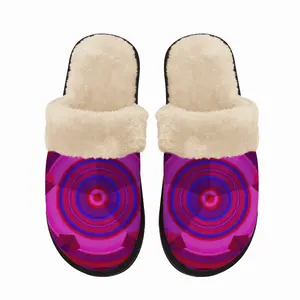 Men Concave Fuzzy Slippers