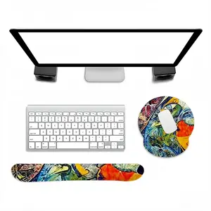 Berenice Fragment Q Keyboard Mouse Pad (Wrist Rest)