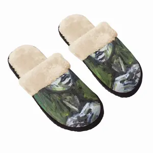 Men Untitled Fuzzy Slippers