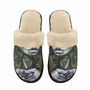 Men Untitled Fuzzy Slippers