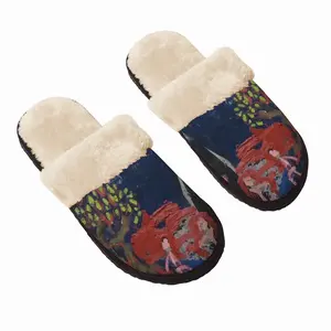 Men Nature Fuzzy Slippers