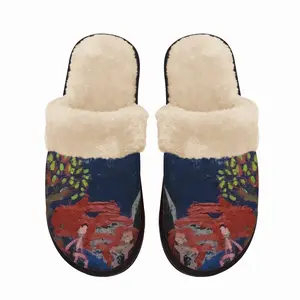 Men Nature Fuzzy Slippers