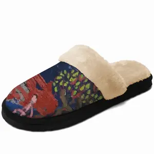 Men Nature Fuzzy Slippers