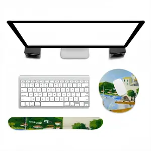 Cadaques (Spain) Keyboard Mouse Pad (Wrist Rest)