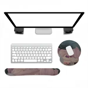 Untitled S Keyboard Mouse Pad (Wrist Rest)