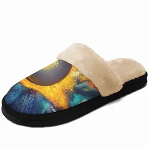 Men Hidden Universe Fuzzy Slippers