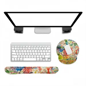 Artjpg Keyboard Mouse Pad (Wrist Rest)