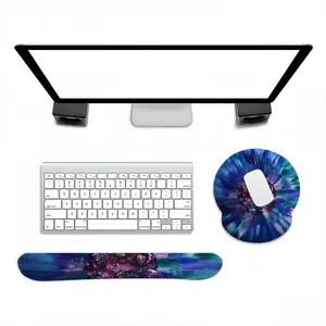 A Splash Of Energy Keyboard Mouse Pad (Wrist Rest)