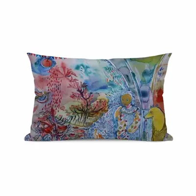 Song About The Angel Polyester Pillow (Rectangle, Multi-Size)