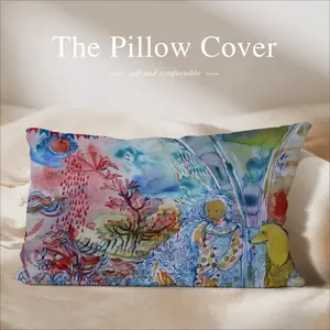 Song About The Angel Polyester Pillow (Rectangle, Multi-Size)