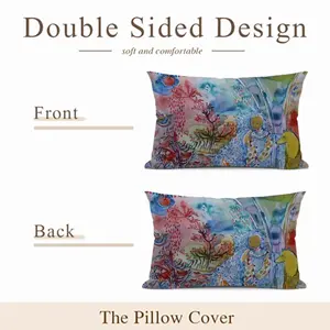 Song About The Angel Polyester Pillow (Rectangle, Multi-Size)