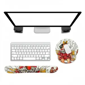 Chain Smoker Keyboard Mouse Pad (Wrist Rest)