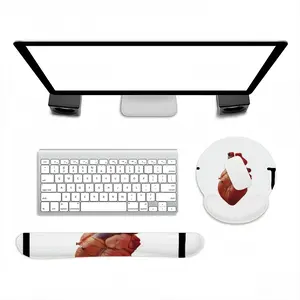 I Love You Keyboard Mouse Pad (Wrist Rest)