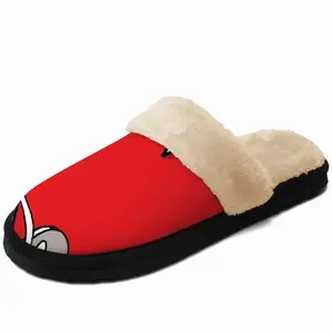 Men Love Kick Fuzzy Slippers