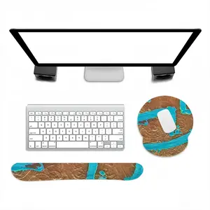 Number 850 Keyboard Mouse Pad (Wrist Rest)