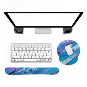 A Quintessence Of Water Keyboard Mouse Pad (Wrist Rest)