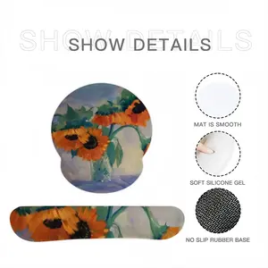 Sunflowers Keyboard Mouse Pad (Wrist Rest)