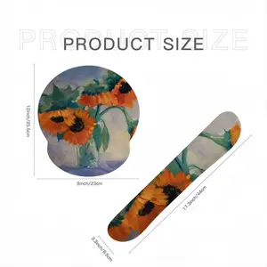 Sunflowers Keyboard Mouse Pad (Wrist Rest)