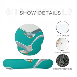 Seagulls Keyboard Mouse Pad (Wrist Rest)