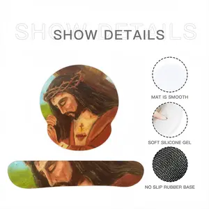 King Jesus Keyboard Mouse Pad (Wrist Rest)