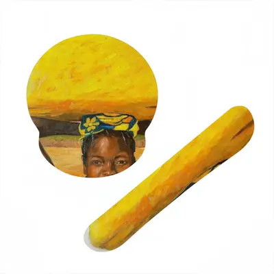 African Girls Keyboard Mouse Pad (Wrist Rest)