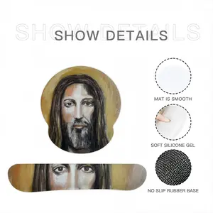 Christ Face Keyboard Mouse Pad (Wrist Rest)