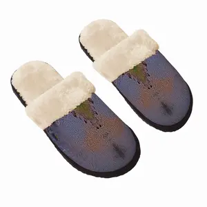 Men Dragon Stream Fuzzy Slippers