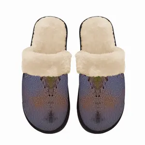 Men Dragon Stream Fuzzy Slippers