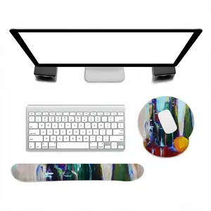 Bottles Keyboard Mouse Pad (Wrist Rest)