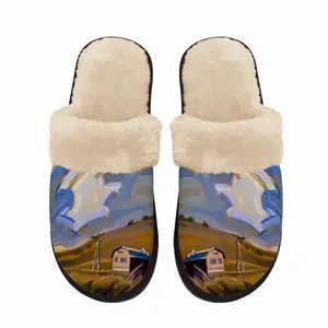 Men Day Crimea Fuzzy Slippers