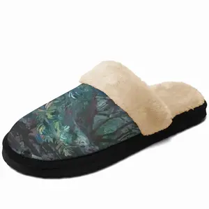 Men Garden Cotrocens Fuzzy Slippers