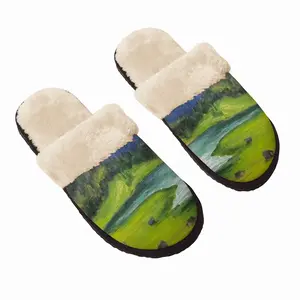 Men Beauty Of Nature Fuzzy Slippers