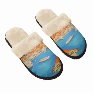 Men Dubrovnik Fuzzy Slippers