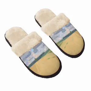 Men Boundless Field Fuzzy Slippers