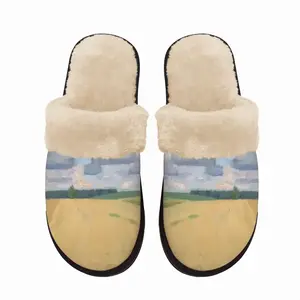 Men Boundless Field Fuzzy Slippers