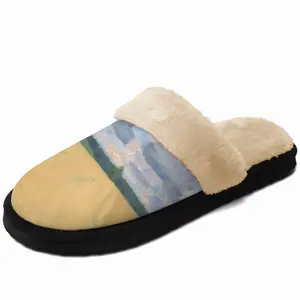 Men Boundless Field Fuzzy Slippers