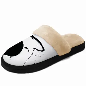 Men Abstract Dance Fuzzy Slippers