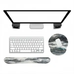 Clayoquat Sound Keyboard Mouse Pad (Wrist Rest)