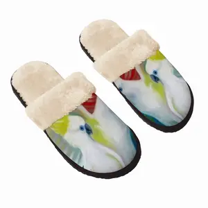 Men Enduring Beauty Parrots Fuzzy Slippers