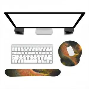 Valley Of Fire Keyboard Mouse Pad (Wrist Rest)