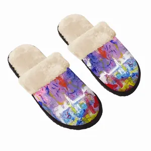 Men The Witcher Fuzzy Slippers