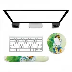 Court Wide Open Keyboard Mouse Pad (Wrist Rest)