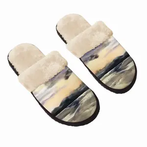 Men Gilded Coast Fuzzy Slippers